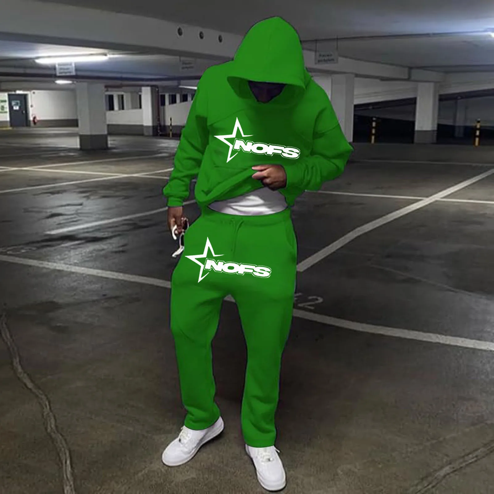 Ensemble de survêtement à capuche pour couple, sweats à capuche appariés, veste d\'hiver, PVD Y2K, grande taille, nouveau
