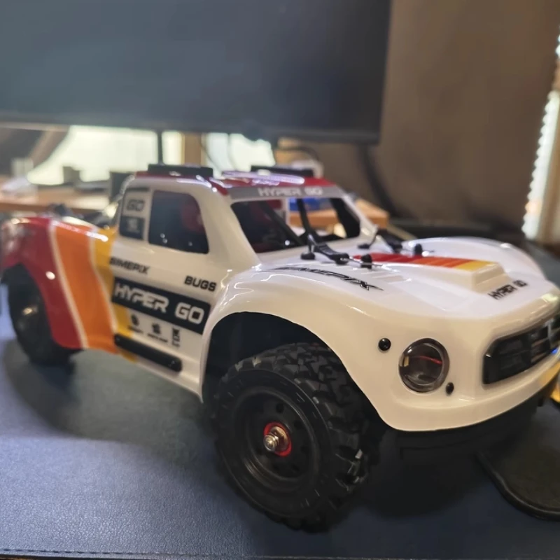 Meijiaxin 14211 Off-Road Vehicle Model High-Speed RC Car Simulation Remote Control Short Truck Toy for Ages 14+ gift