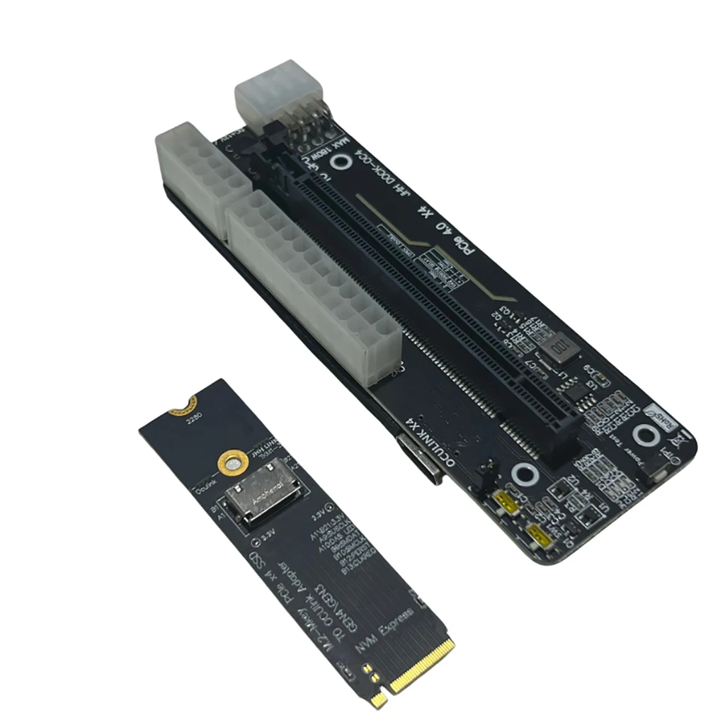 

Корпус для внешней видеокарты eGPU с поддержкой Oculink / M.2 NVMe, док-станция для внешней видеокарты, адаптер для ноутбуков с PCIe 4.0 x4 Gen4, ATX SFX, карта расширения.