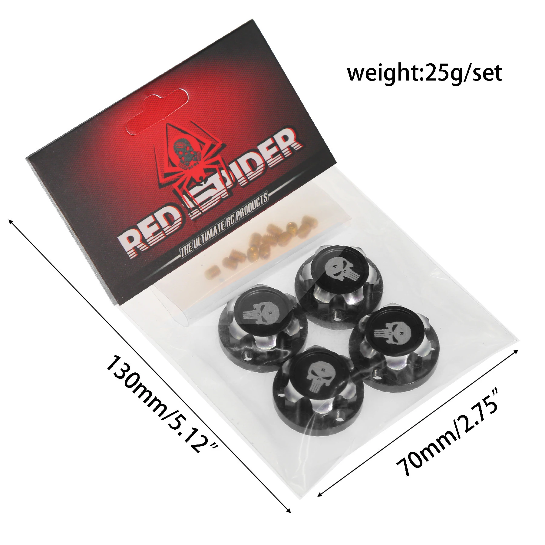 4 stuks antislip wielmoeren me - Rc Truck Monster recensie en prijs