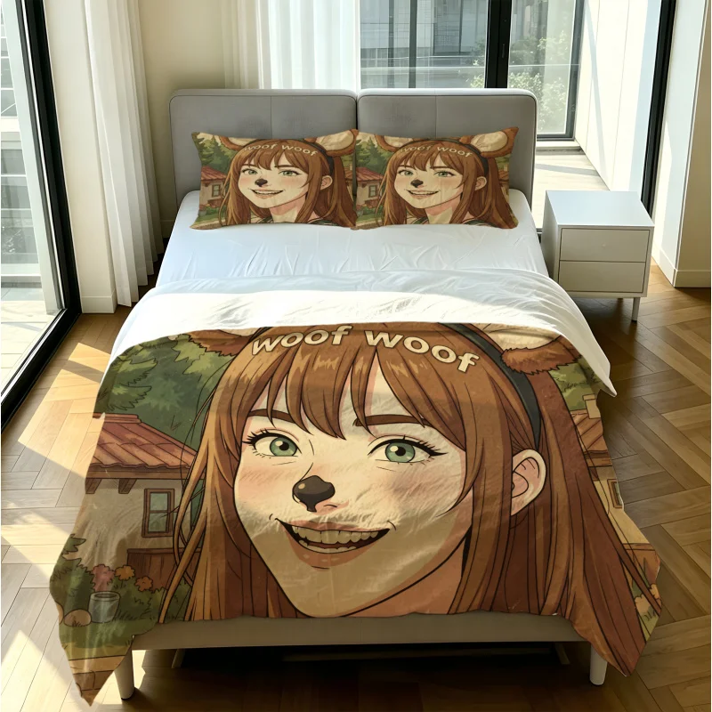 Ensemble de housse de couette avec imprimé esthétique Euphoria Season 3, housse de couette, ensemble de literie, sans rembourrage pour la décoration de chambre d'adolescent