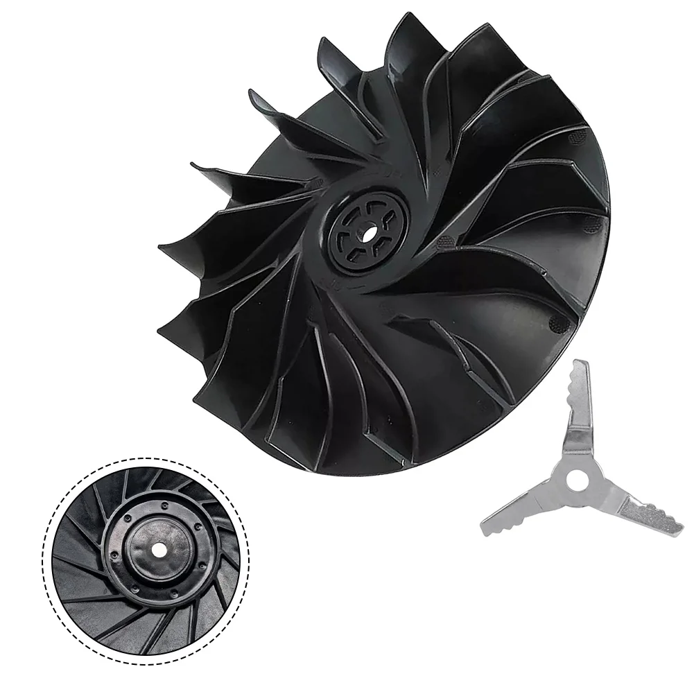 1set Impeller Fan With Shredder Blade For BG56 BG86 SH56 SH86 Garden For Vac Blower Improved Debris Collection