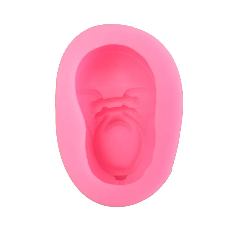 3D Stereo Shoe Shape Resin Molds Silicone Crafts Silicone Mold for Candle Making Supplies Soap Making dh2837