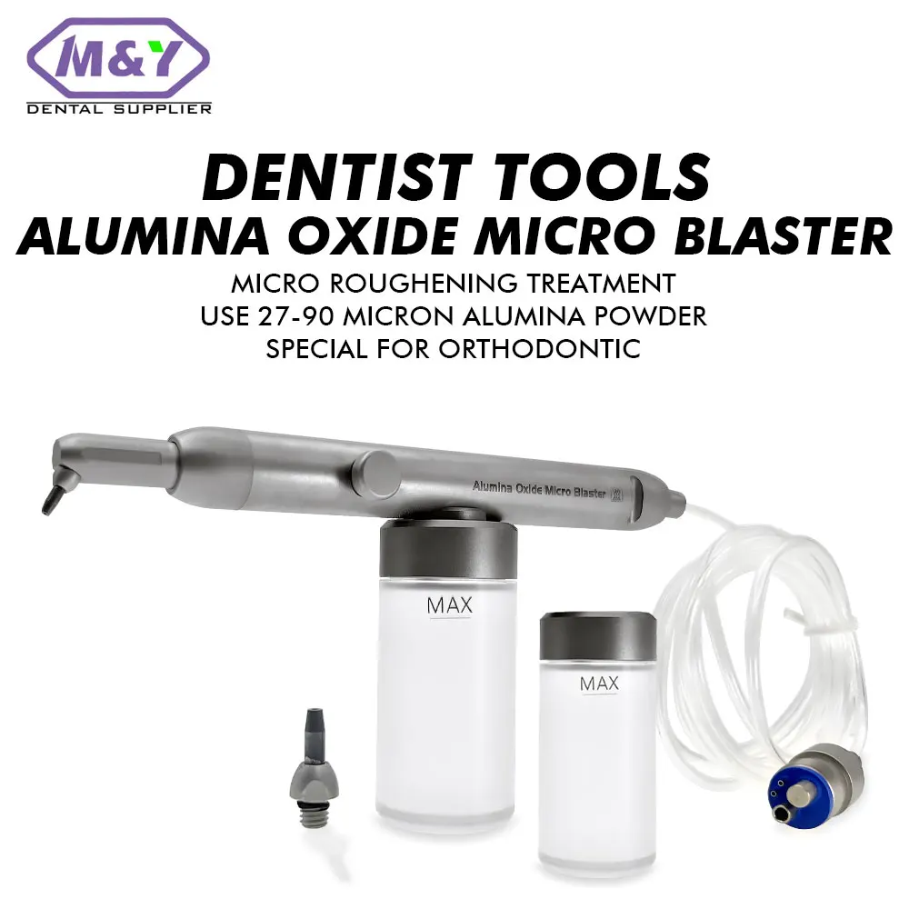 Dental tools Air Polisher Alumina Sandblasting Gun Micro Blaster Microetcher Sandblaster Dental Instrument 2/4 Holes Interface