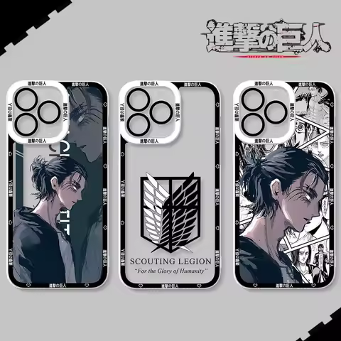 Eren Yeager Case For Xiaomi POCO X6 X7 X5 Pro X3 NFC F3 F5 F6 F7 Ultra M5S C65 M7 M6 Pro 4G 5G 14T 13T 12T 11T 14 11 Lite 5G NE