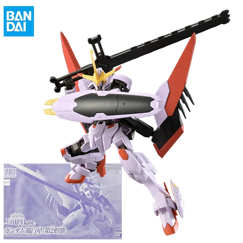 

Bandai Original Anime GUNDAM Model HG IBO GUNDAM HAJIROBOSHI 2ND FORM Action Figure Assembly Model Toys Collectible Ornaments
