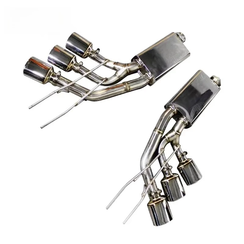 Polish Surface Stainless Steel Sport Racing Catback Exhaust for2011 W463 G55 M113K Engine V8 5.4