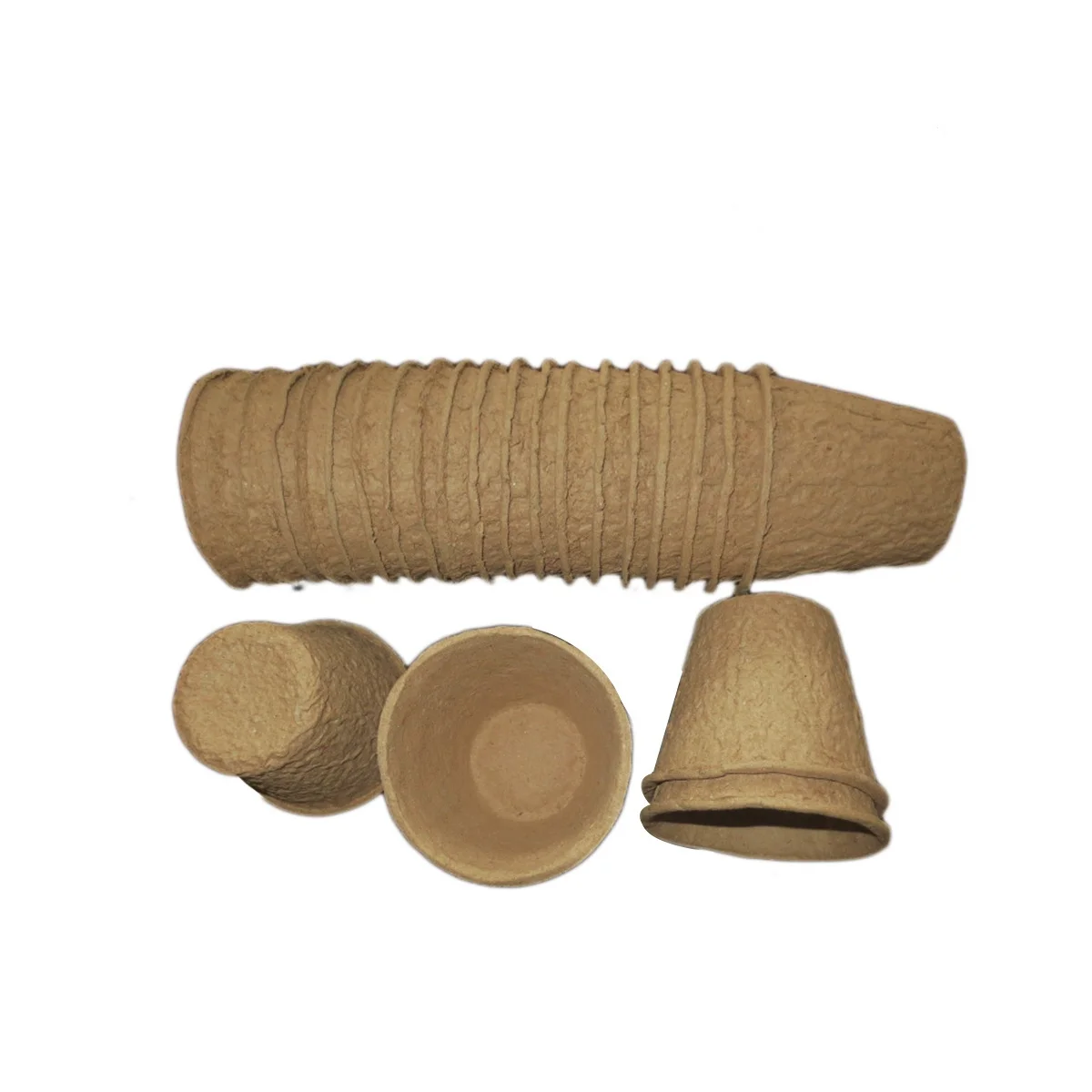 

240pcs Starting Trays Biodegradable Eco-Friendly For Vegetable Transplant Growing Kits Nursery Plates