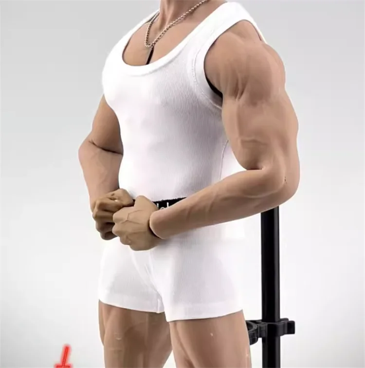 CCN6010 1/6 Scale Figure Man Sports Set Sleeveless Vest Shorts for 12