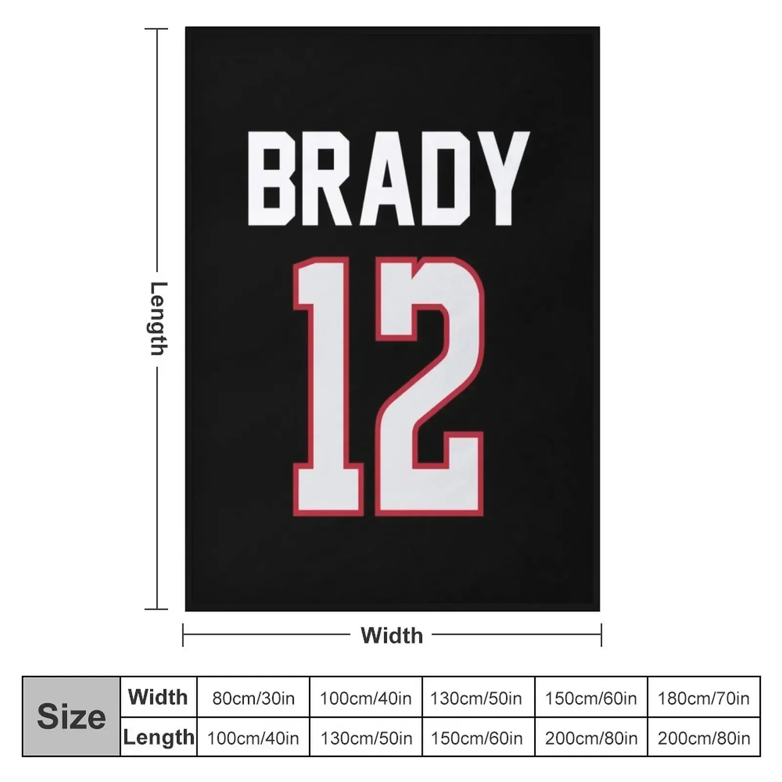 NWT New Brady Throw Blanket funny gift Beautifuls Baby Luxury St Moving Stuffeds Blankets
