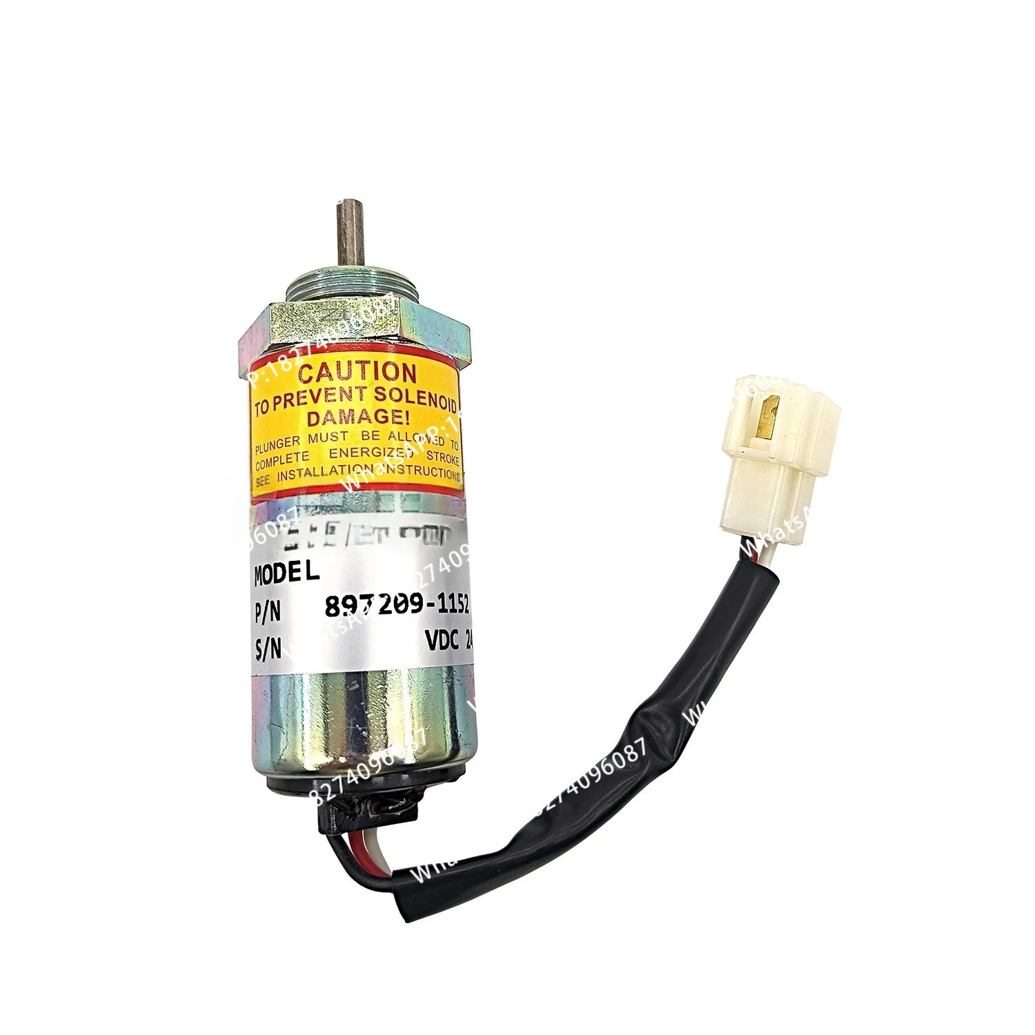 897209-1152 Engine Shutdown Switch Solenoid Valve Suitable for Excavators:  75-8   75   80-6  55