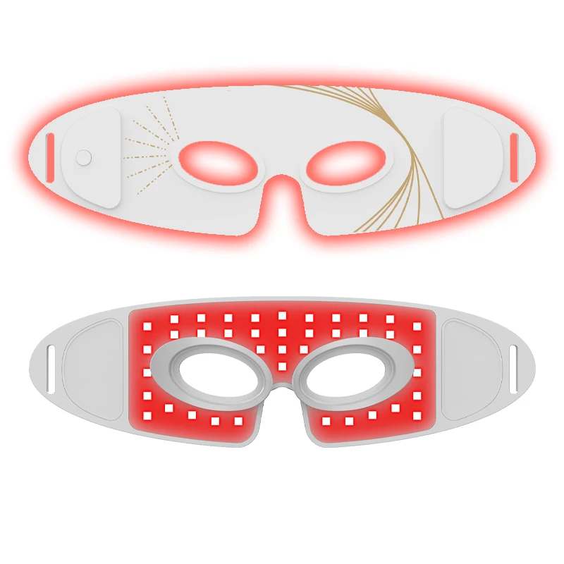 Hot Selling 460nm 590nm 630nm 850nm Rood Licht Therapie Schoonheid Ogen Massage Apparaat voor Ogen en Nek