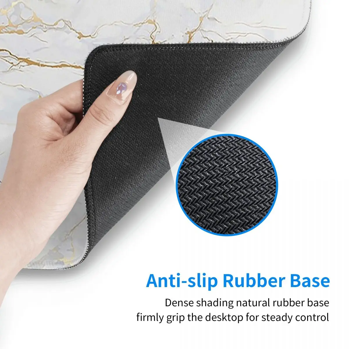 

Большой коврик для мыши белого и золотого цвета с мраморным узором, коврик для клавиатуры и мыши, коврик для геймеров, для ПК и ноутбука, настольный коврик, офисные аксессуары, коврики для стола