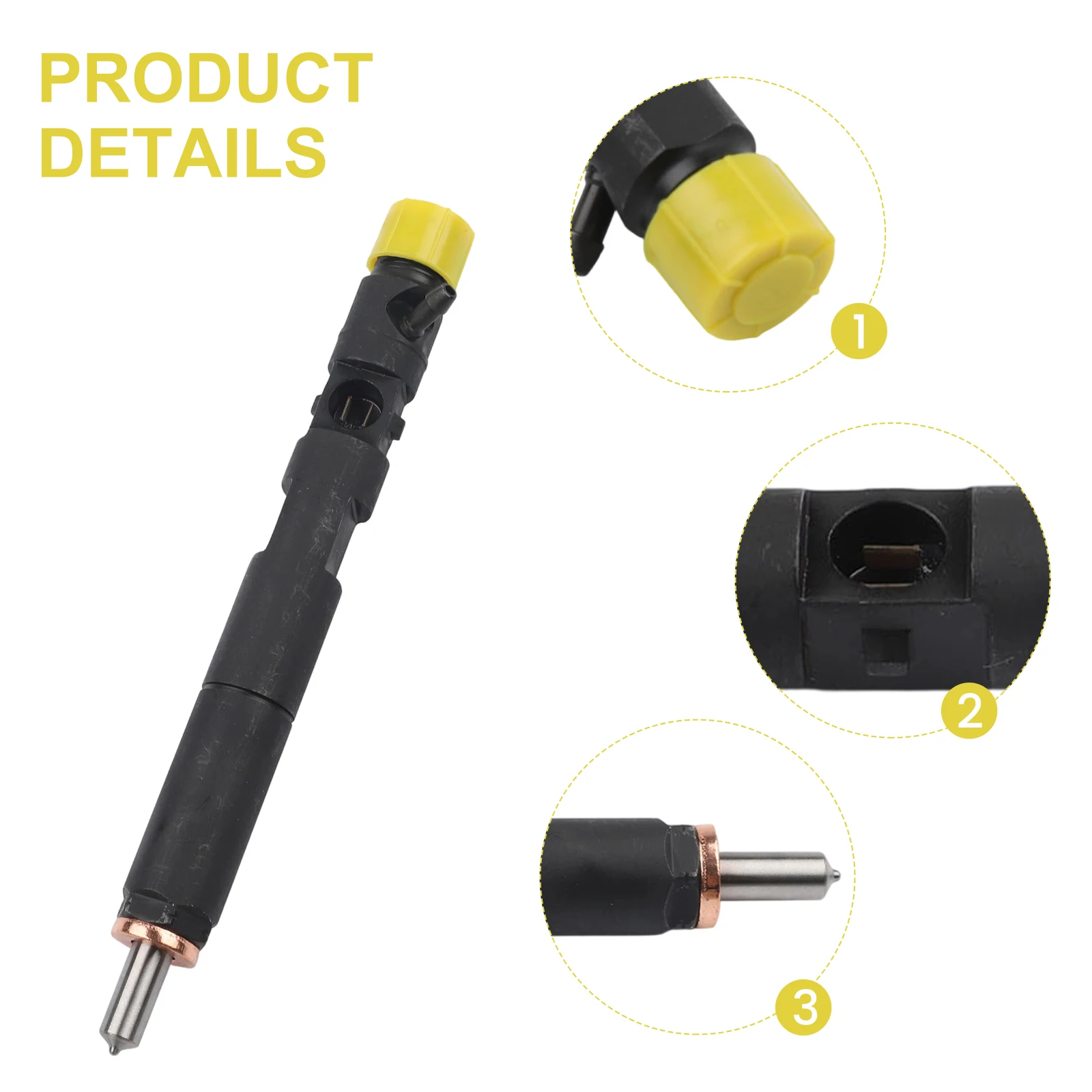 

Топливная форсунка EJBR03101D серого цвета для ремонта автомобилей Nissan, интеркулер, высокая надежность, стабильная работа