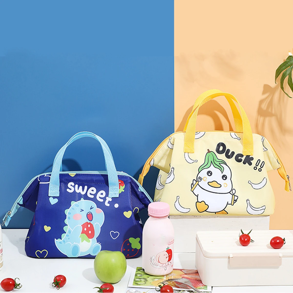 Lunch Bag Bento Bag Cute Japanese Cartoon Lunch Box Insulation Bag