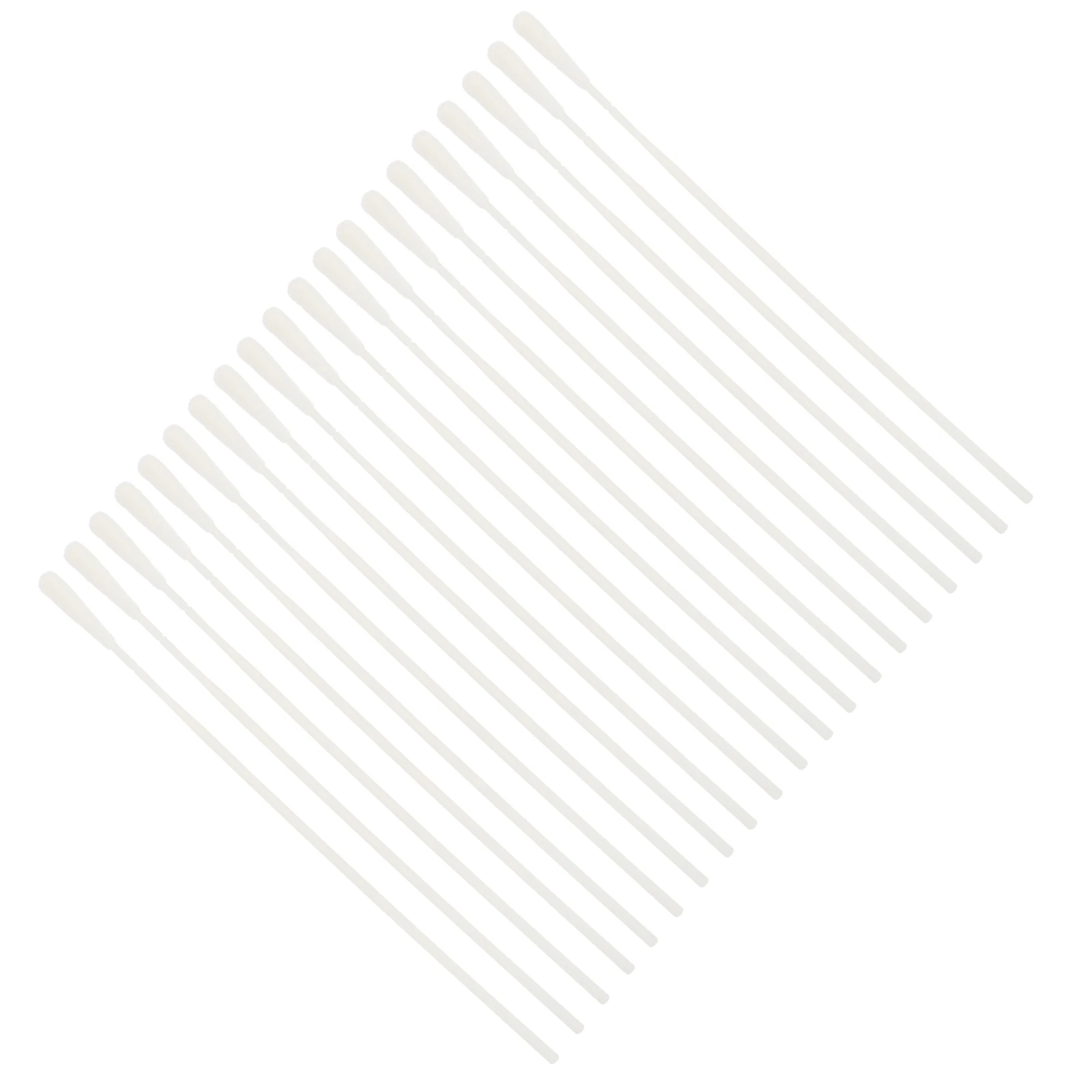 20 قطعة مسحات الحلق المتاح نهاية واحدة أخذ العينات العصي الاستخدام عن طريق الفم عينة جمع مسحات اختبار البلعوم مختبرات عيادات