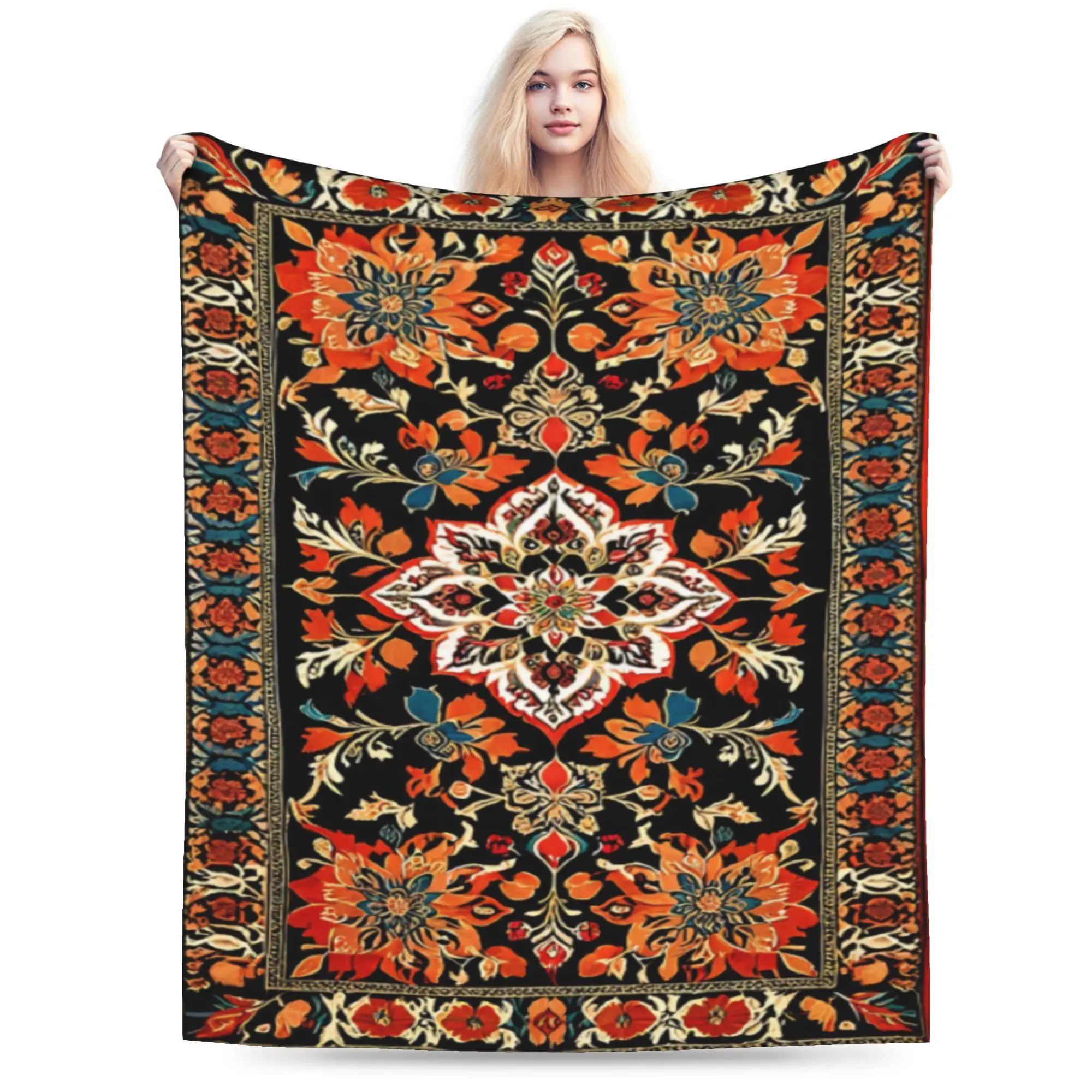 Novelty Design Aladdins Magic Carpet  Blanket Super Soft Flannel  Comfortable Throw Blanket Machine Washable