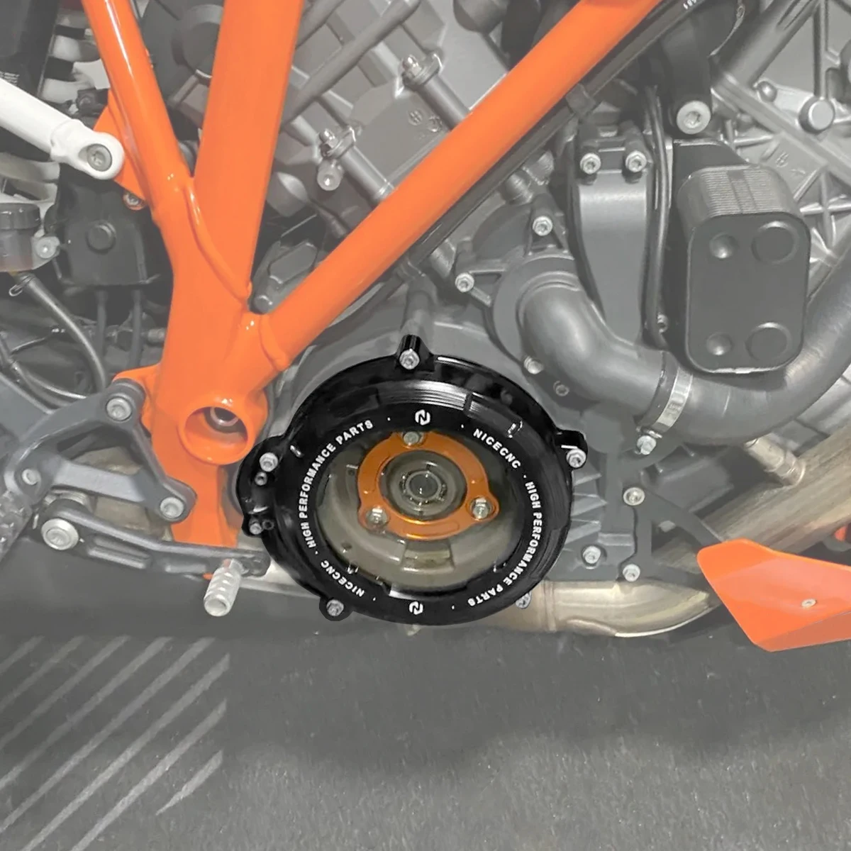 For 2014-2024 KTM 1290 Duke R/GT Transparent Engine Clutch Cover for KTM 1290 Super Adventure R/S/T 1290 SAR SAS 2017-2024