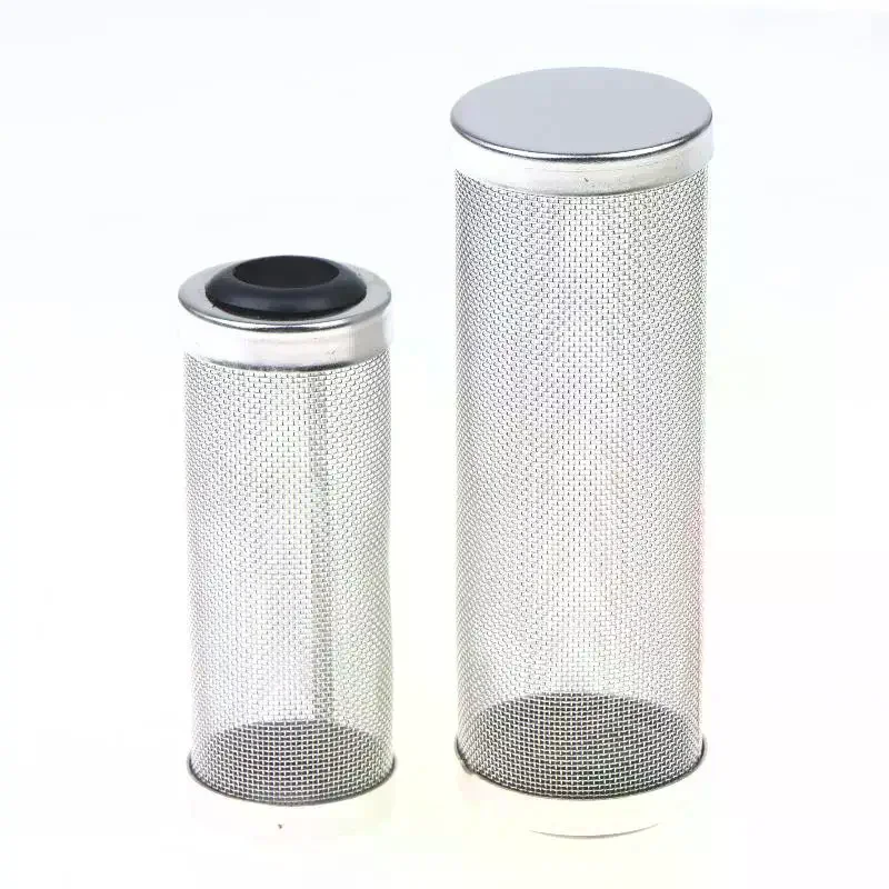 Stainless Steel Aquarium Filter Inlet Guard Dense Mesh Anti Clog Protects Fish Shrimp For Home Fish Tanks