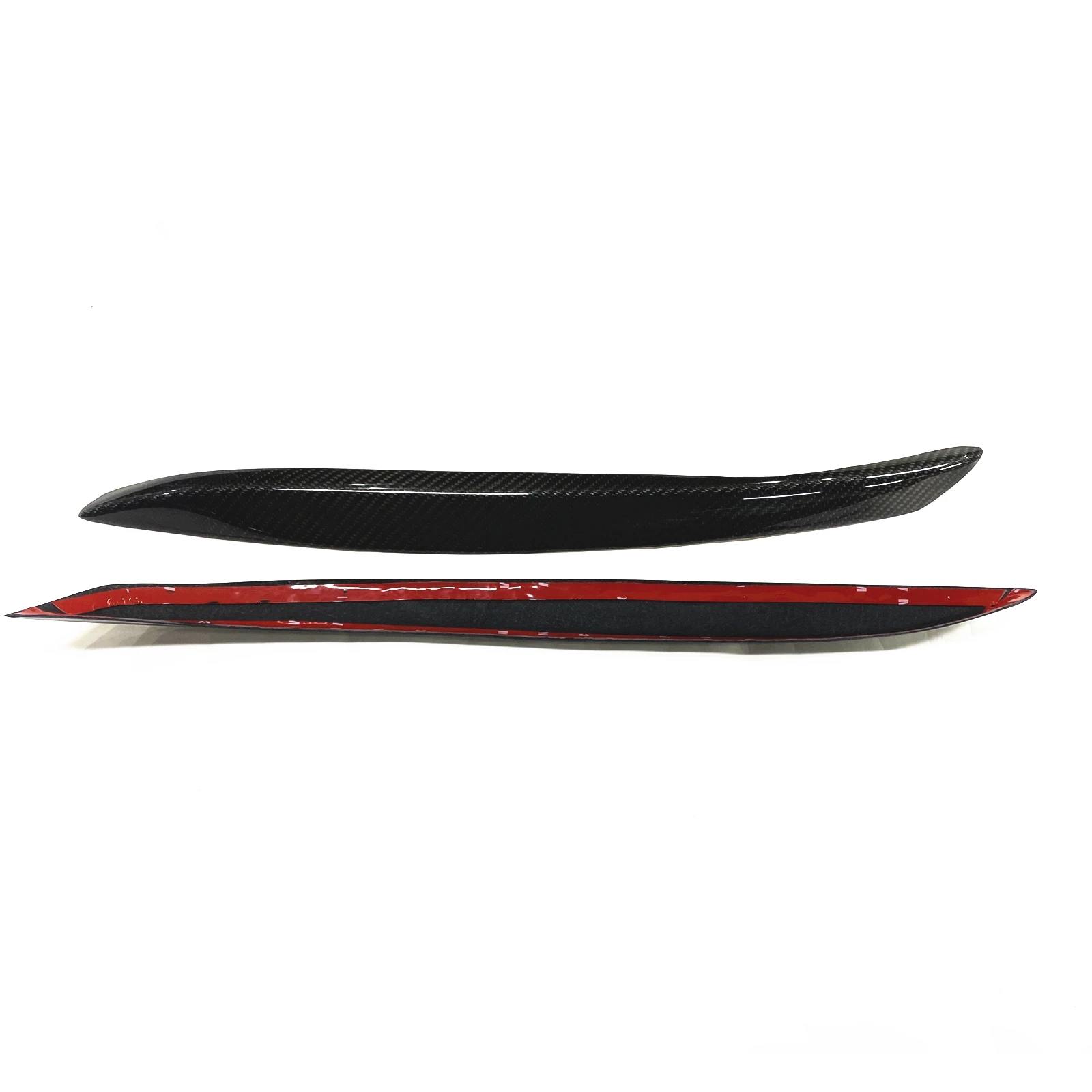 Headlight Eyebrow For AUDI TT 8J 2006-2014 Carbon Fiber Front Head Light Lamp Cover Brow Trim Headlamp Eyelid Sticker