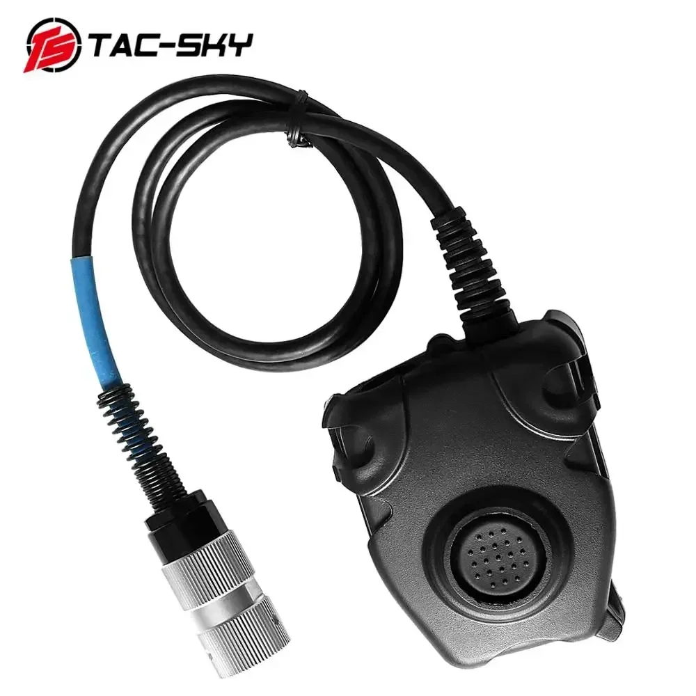 

TS TAC-SKY 6-Pin PTT Adapter AN/PRC 148 152 152A 163 PTT Compatible TAC-SKY/Z-TAC Tactical Headset