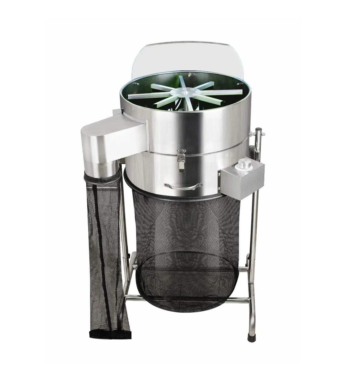 

For 18 Inch Stainless Steel Hydroponics Rotatory Dumping Plant Leaf Bud Procut Trimmer