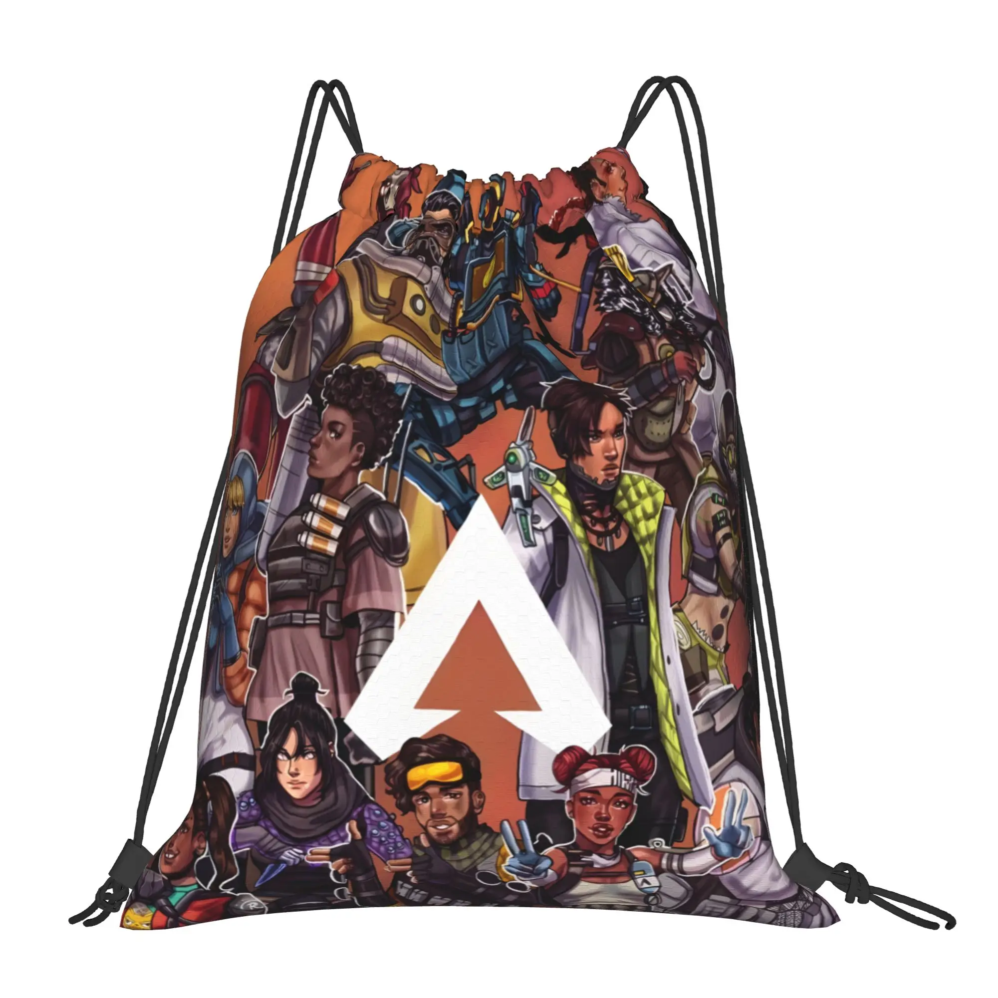 1 pc Legend Collection ApExi Battle Royale Fps Fans Drawstring Bags Sports Storage Backpack School Shoe Bag