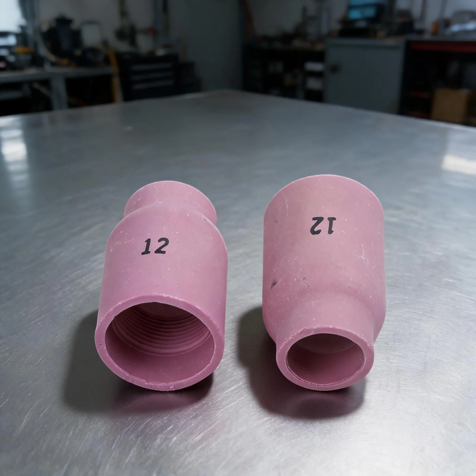 10PCS For TIG Welding Nozzle Cups Set for WP17 WP18 WP26 Torch Cups Including Size Range 6 to 12 for Versatility