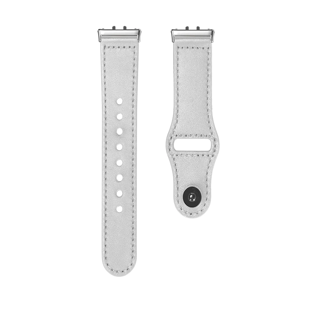 Genuine leather strap compatible Samsung Galaxy FIT3 adjustable casual strap for Samsung Galaxy Fit3(SM-R390)2024