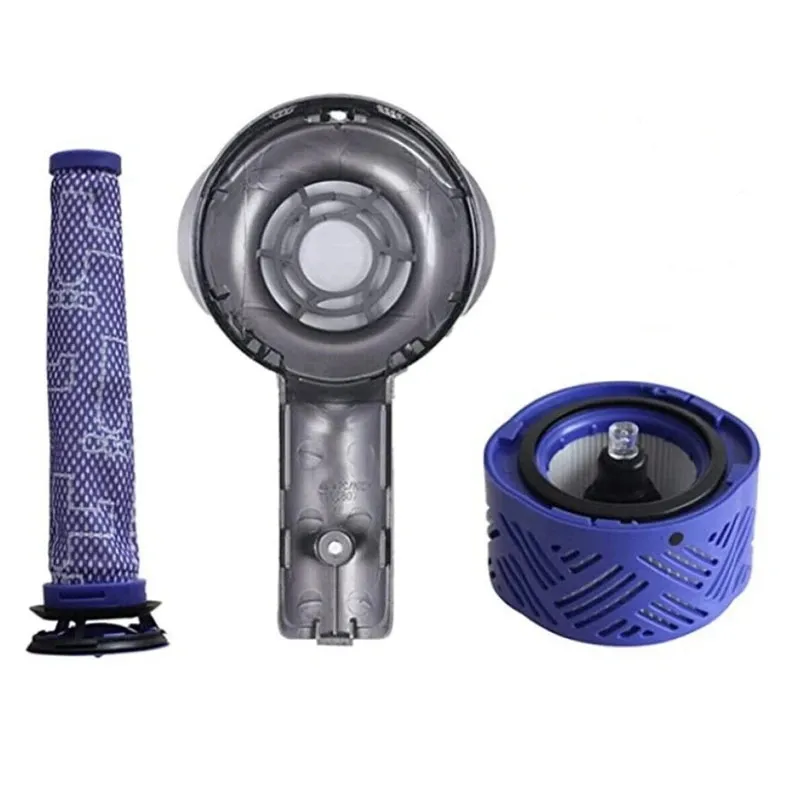 Замена для Dyson V6 DC58 DC59 DC61 DC62 DC74, двигатель пылесоса, задняя крышка, набор фильтров предварительной/пост-фильтров, сменные аксессуары