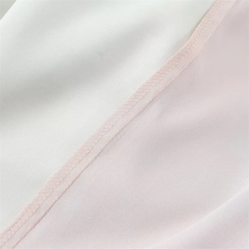 KEYANKETIAN 2025 여름 새 여성 넥타이 염색 인쇄 새틴 미디 드레스 오-넥 Batwing 슬리브 레이스 업 패션 발목 길이 드레스