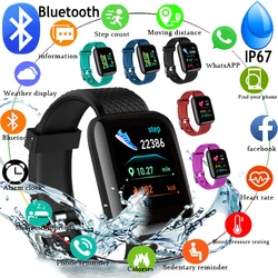 Montre intelligente de sport étanche pour enfants, électronique numérique LED, montre intelligente de fitness pour enfants, garçons, filles, étudiants