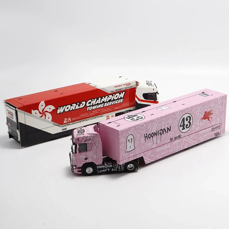 Maxwell 1/64 SCANIA S730 ล้อแม็กของเล่นมอเตอร์ยานพาหนะDiecastโลหะรุ่นของขวัญ