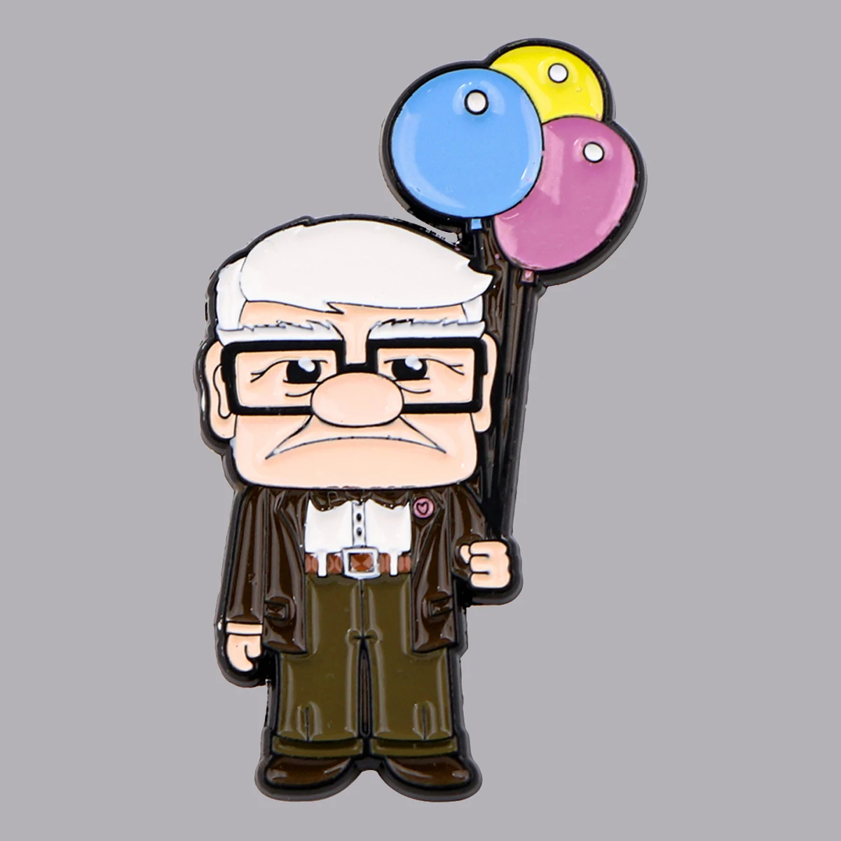 Anime Movie Old Man Enamel Pin Balloon Brooch Pines Lapel Pins Badge on Backpack Clothing Accessories Fashion Jewelry Gifts