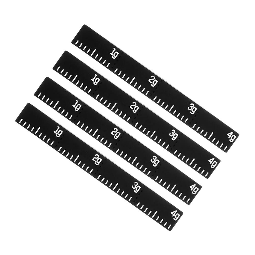 4Pcs Silicone Tennis Racket Weight Strips Self-Adhesive Replacement Balance Pads for Boosted Power Accuracy and Stability - Image 4