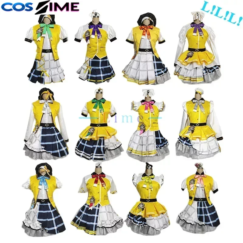 

Костюм для косплея всех участников Nijigasaki High School - Love Live! Платье для танцев и вечеринок «4th Love the Life We Live», пошитое на заказ