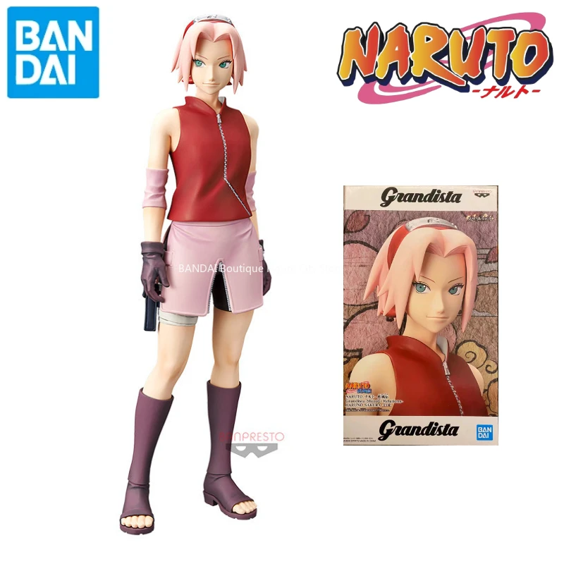 

Spot Bandai Naruto Grandista Scenery Series Shinobi Relations Haruno Sakura Model Ornament Toy Figure Collection Gift