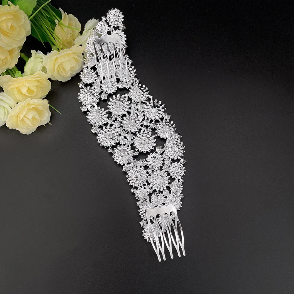 

Decorative Wedding Hair for Bride Comb Combs Brides Rhinestone Bridal Rhinestones