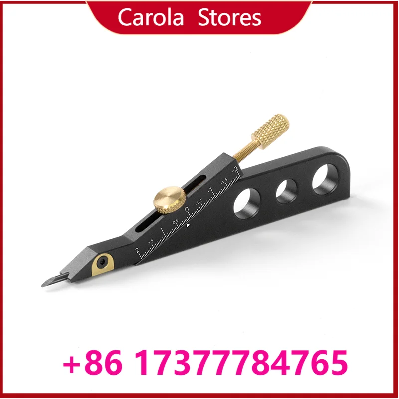 Professional Guitar Nut Scribe Tool, Marking Gauge for Nut & Saddle Height, Luthier Repair Tool for Classical Guitar Making Tool