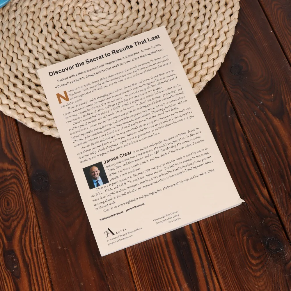 English Version Atomic Habits Establishing Good Habits And Breaking Habits English Books Libros Livros