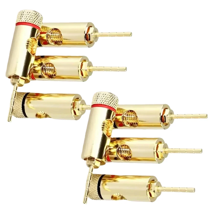 

2-миллиметровый штекер-банан (пин-тип) для аудиоусилителя, беспаечный клеммный разъем для динамиков