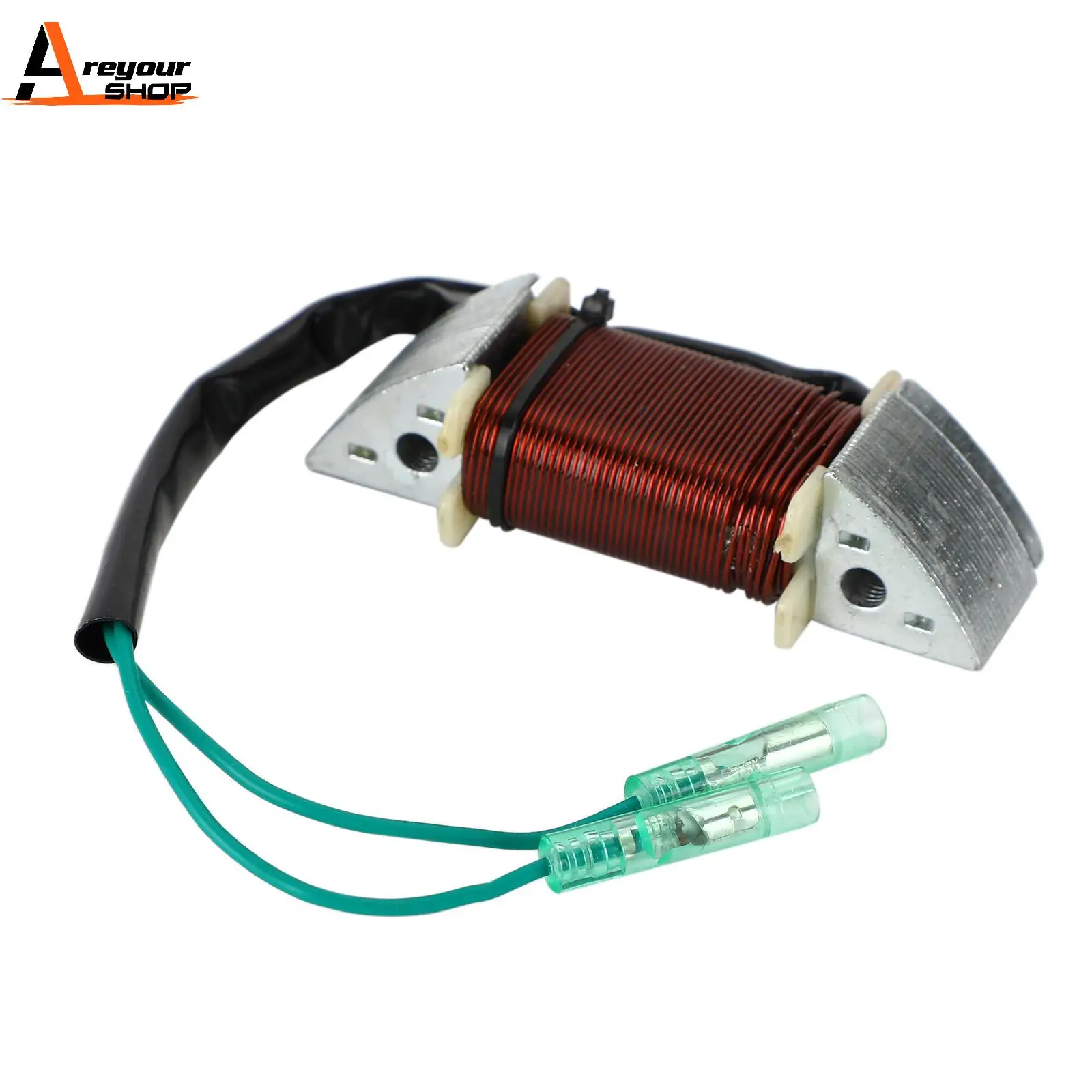 

Areyourshop Lighting Coil Fit for Yamaha 9.9/13.5/15 Hp Outboard 1995-2017 63V-85533-00-00 Motorcycle Parts