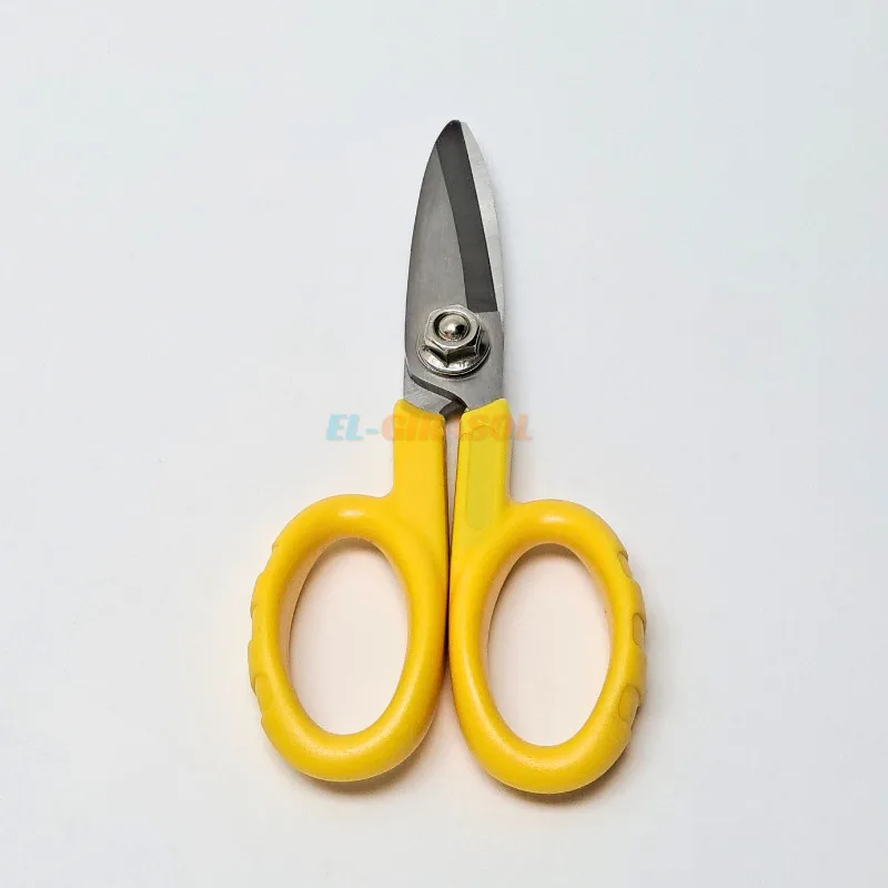 Nożyce Miller Tools Sawtooth Kevlar do cięcia włókien światłowodowych, miedzianych przewodów i narzędzie do zdejmowania izolacji z włókna aramidowego. — zdjęcie produktu 2