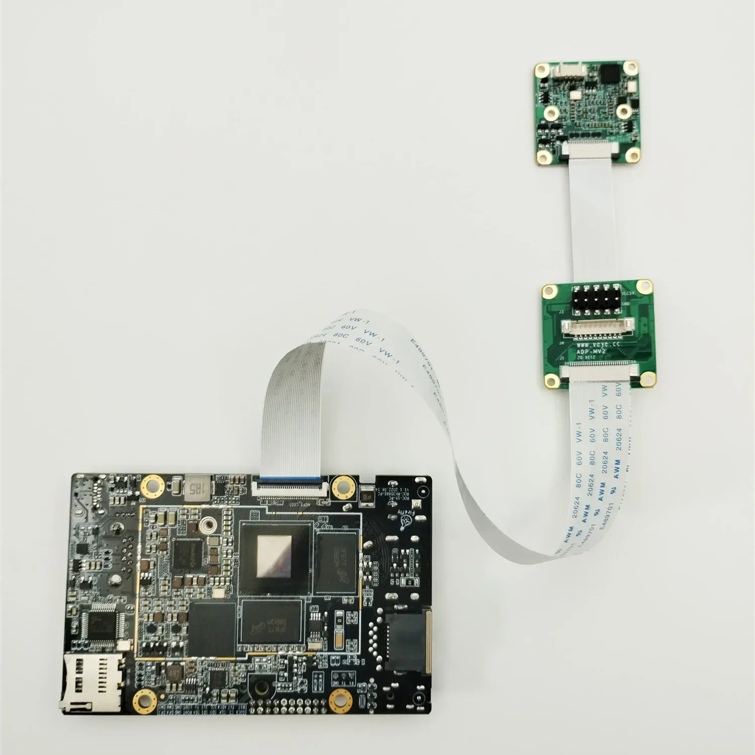 Placa adaptadora para câmeras da série MV RAW para placa Firefly Rockchip, ROC-RK3568-PC, ROC-RK3588S-PC, ADP-MV2