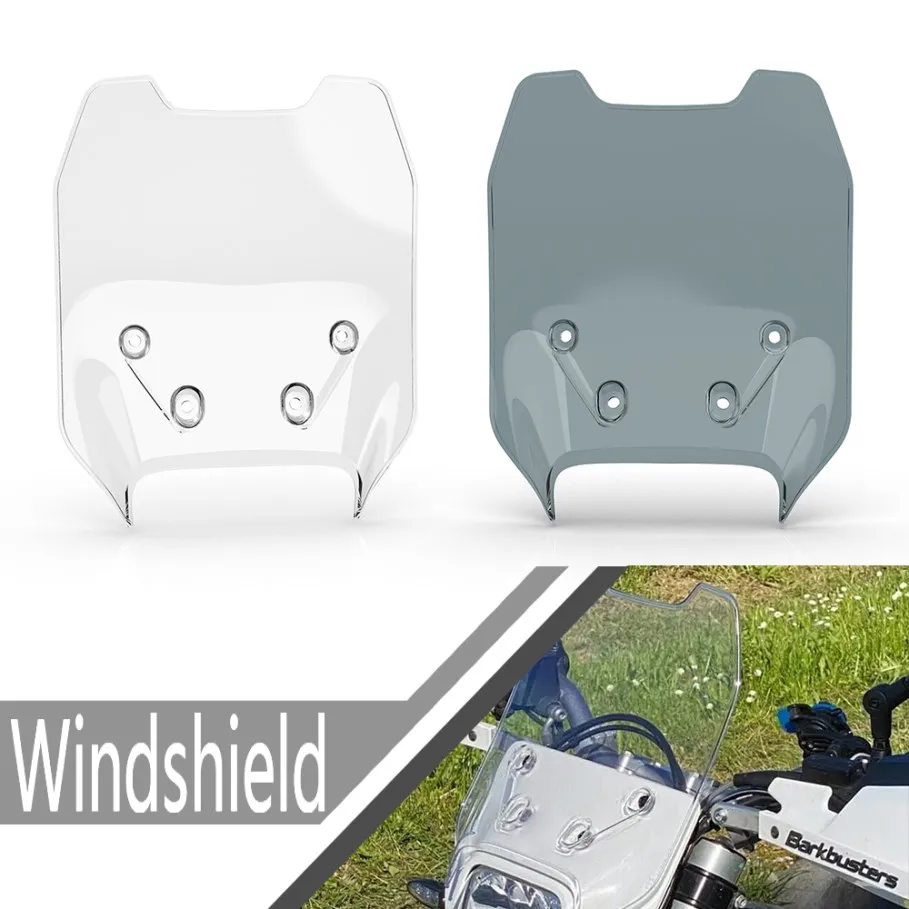 

2025 2024 Front Windscreen Windshield Screen Wind Shield Deflector Protector For Husqvarna 701 Supermoto Enduro LR 2023 2016 22