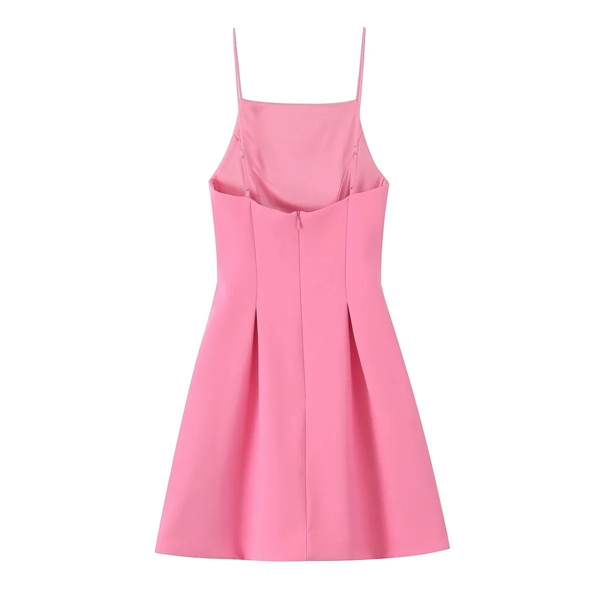 KONDALA Autunno Donna Elegante Carino Rosa Mini Cami Dress 2025 Nuova Estate Moda Data Picnic Party Beach Pink Sweetheart Lady Dress