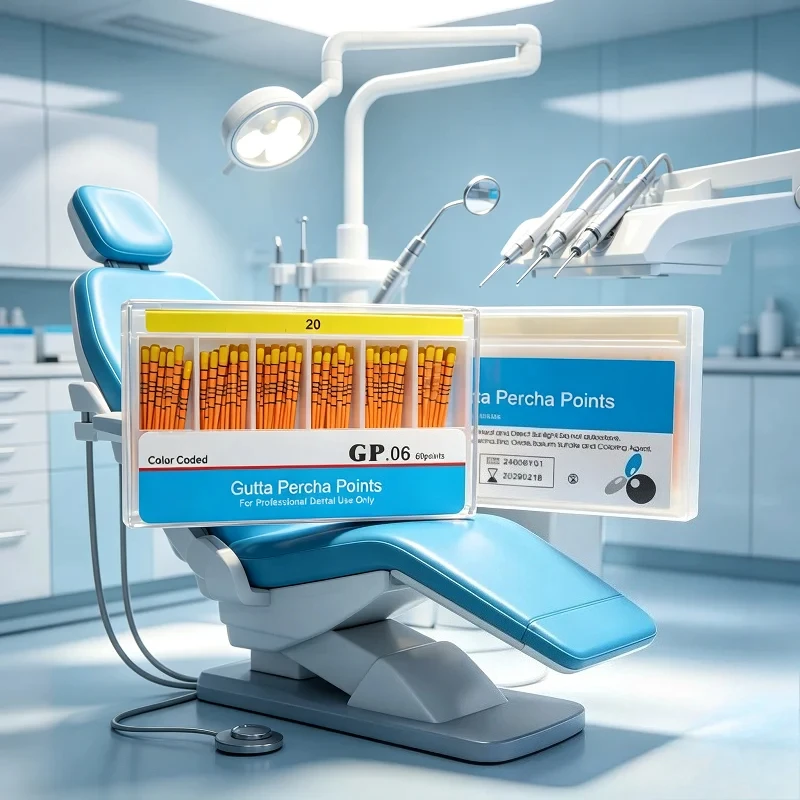 10Boxes 0.04 Taper Dental Gutta Percha Points Endodontic Root Canal Filling Materials Matched with Endodontic Files
