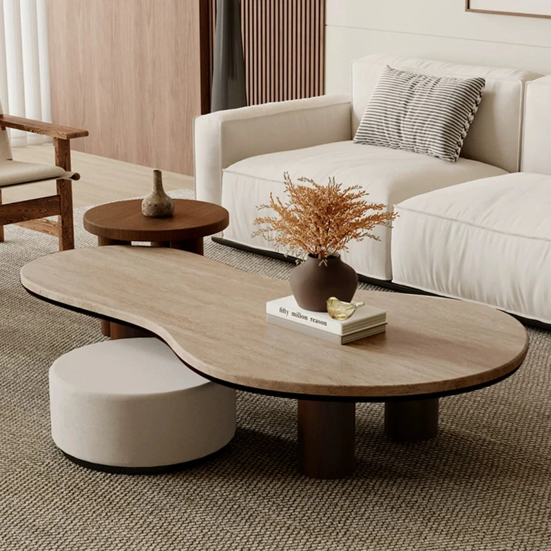 

Nordic Designer Coffee Table Luxury Aesthetic Minimalist Simple Coffee Table Modern Decoration Mesa Auxiliar Home Furniture