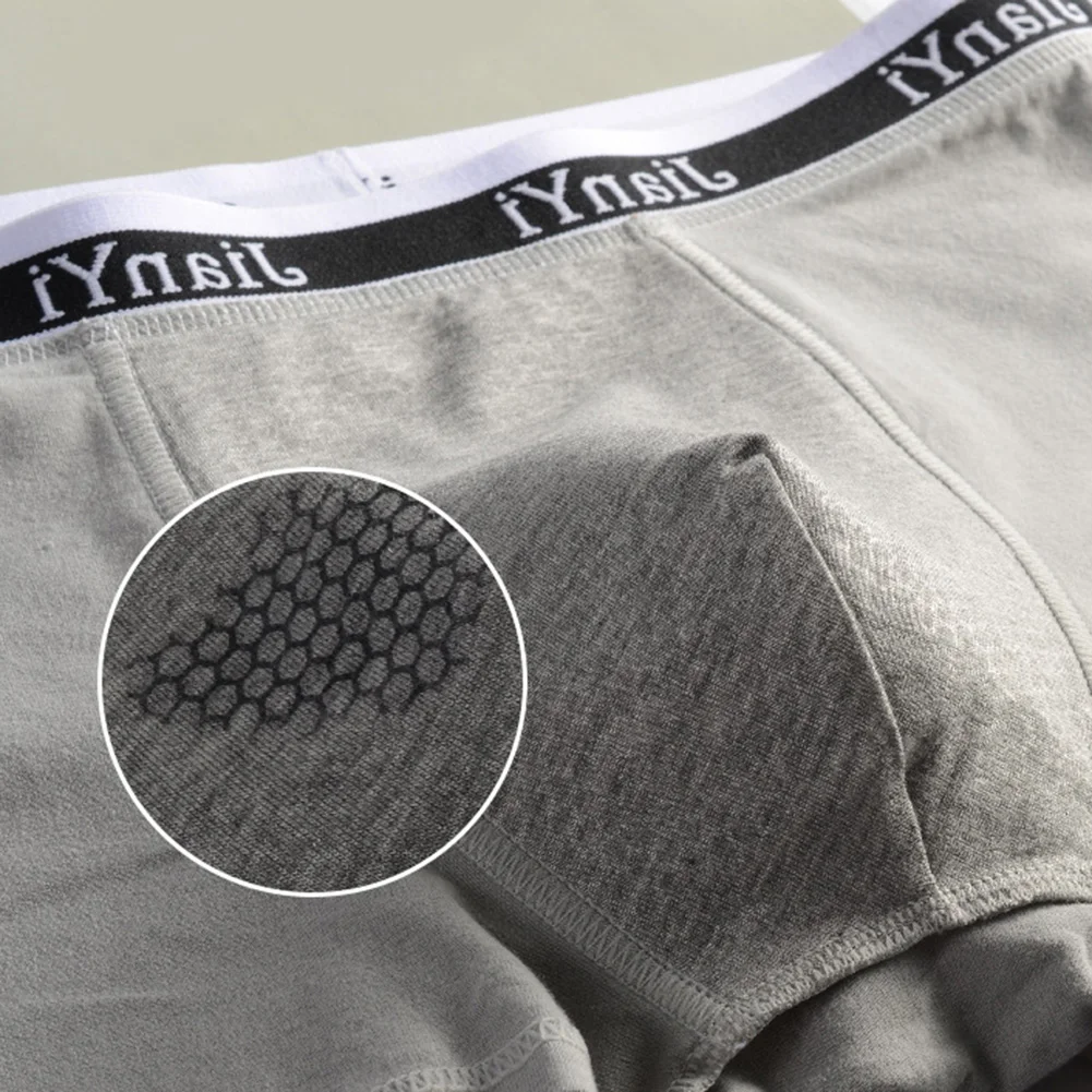 Cotton Underpants Breathable Underwear Classic Theme Color Matching Pattern Fashionable Design For Casual Events