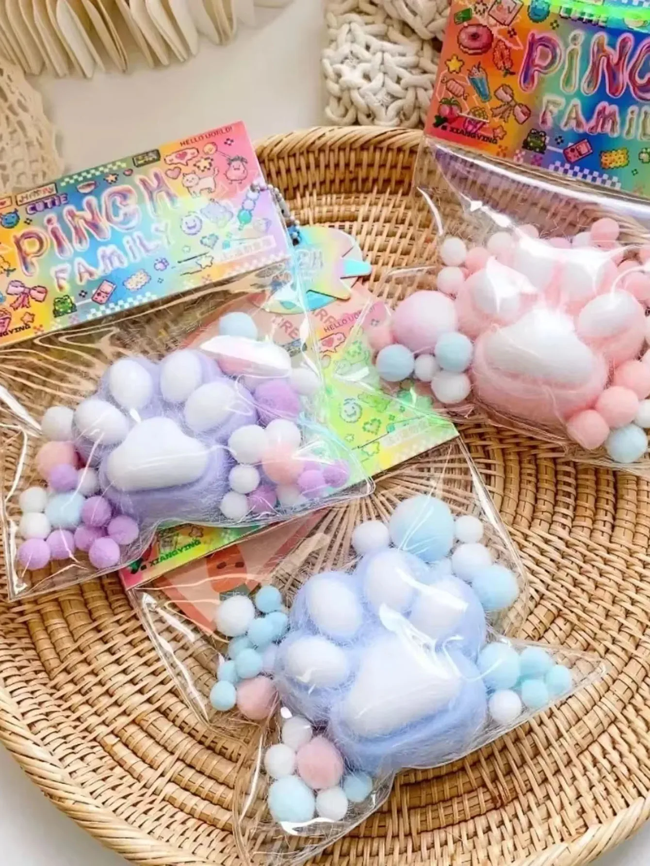 子供のための猫の足のスクイーズおもちゃ,子供のための幸せな感覚おもちゃ,耐久性のあるシリコーン,かわいいお祭りの贈り物,ゆっくりとしたリバウンド,減圧おもちゃ